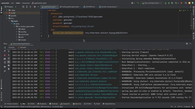 16. Spring Boot with PostgeSQL in Docker смотреть онлайн