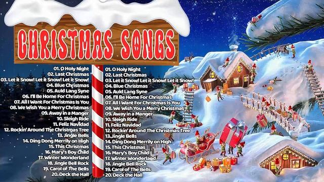 SANTA'S PLAYLIST ?? Welcome New Year 2024 ?? Best Christmas Songs of All Time ? Best Playlist смотреть онлайн
