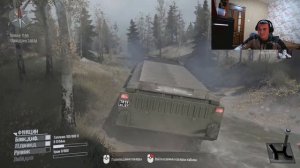 Езда по грязи с другом-MudRunner !