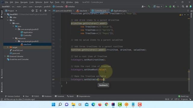JavaFX 15 Tuturial 64 - TreeView 2-2 смотреть онлайн