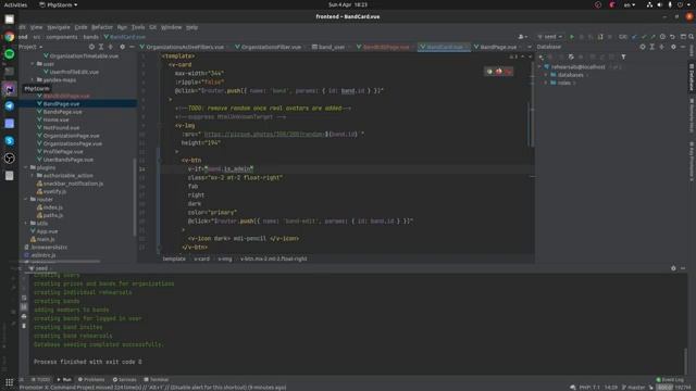 making petproject #61 (laravel + vuejs) | band update смотреть онлайн