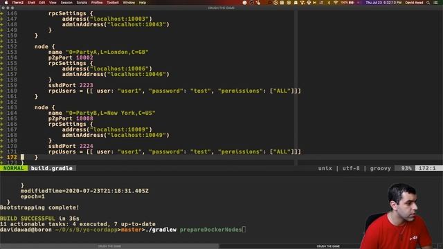 Docker on Corda смотреть онлайн
