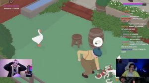 МАЗЕЛЛОВ И КСЮША ИГРАЮТ В ГУСЕЙ | Untitled Goose Game