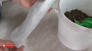 Как легко сделать ГОРШОЧЕК ИЗ ПАКЕТА для рассады своими руками