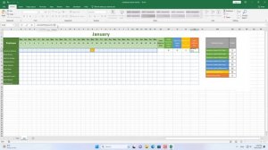 How to easily create Leave tracking in Excel