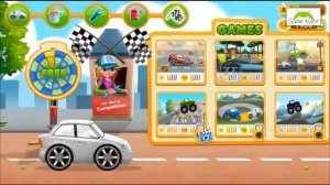 Игры гонки на машинах ЗЕЛЕНАЯ МАШИНКА Гонки мультики Игры машинки