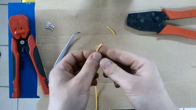 Стриппер - зачистка проводов. Кримпер - обжимка клемм. смотреть онлайн