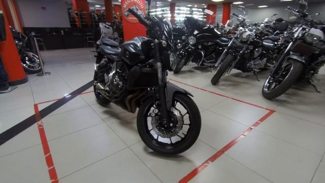 Мотоцикл YAMAHA MT 07 артикул S48005 Мотосалон Мегамото смотреть онлайн