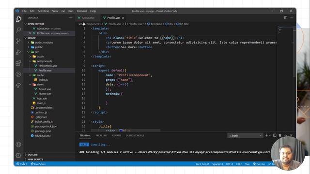 9. Vue Props in Components | #TechFerment