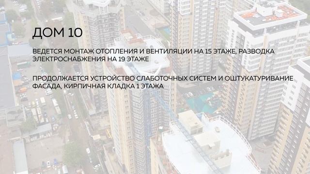 ЮгСтройИмпериал - ЖК "ЭЛЕГАНТ" сентябрь 2021