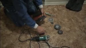 Шлифмашина для полной и легкой вышлифовки ванны при реставрации ванны