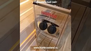 Финская сауна Frank F818. Сауна с электропечкой. Сауна в квартиру и в дом.