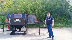 Обзор проходной пескоструйной камеры