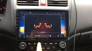 Работа климата на ГУ Accord 7