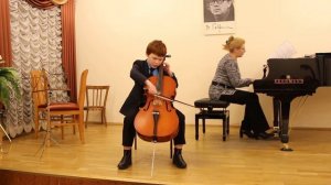 Васин Коля. Виолончель. А. Айвазян. Грузинский танец / Cello. Georgian Dance.