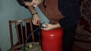 ПОДКЛЮЧАЮ ГАЗОВЫЙ БАЛЛОН. Что не так с печкой?