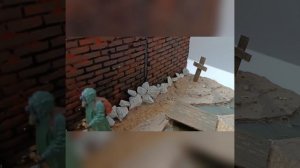 Диорама по мотивам вселенной Метро 2033. "Засада на поверхности" Масштаб 1/35.