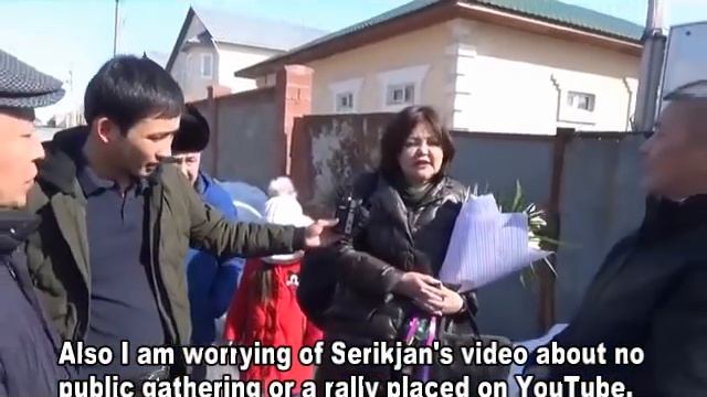 March 19, 2019 Serikjan's lawyer visiting him and going to Astana city court...#Atajurt смотреть онлайн