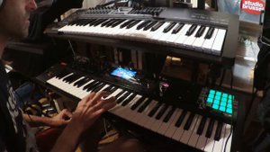 Studio Set on Roland FA06 for "Shock of the Lightning" (Oasis - Maine Road Oasis tribute band)