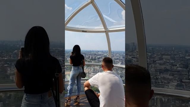 Take a look at 360 London | London Eye Landmarks #Shorts