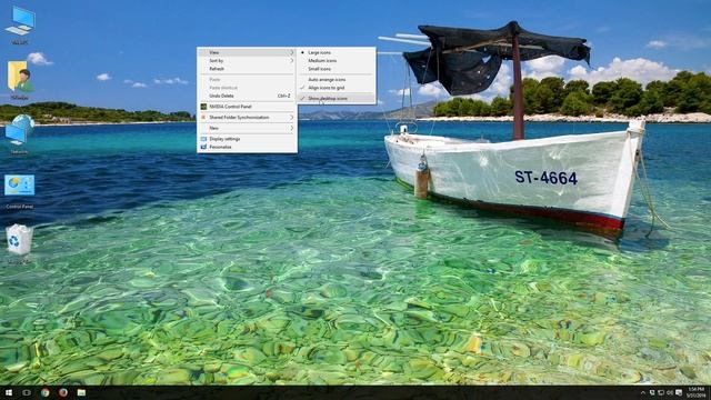 How to Hide or Show Desktop Icons смотреть онлайн