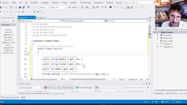 Empieza Programación Orientada a Objetos con C# : Conceptos Básicos смотреть онлайн