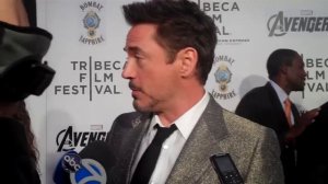 Robert Downey Jr. At The Avengers Premiere In NYC