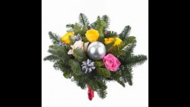 Новогодний Букет роз в Санкт - Петербурге и Москве! смотреть онлайн