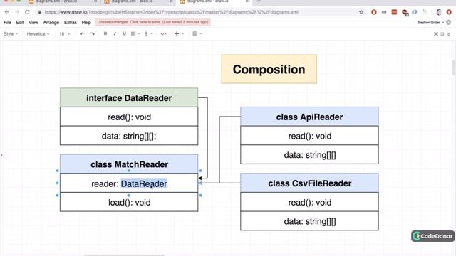 56. Inheritance vs Composition in Typescript | Typescript #typescript #javascript #learning