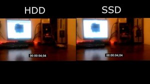 SPEED TEST HDD vs SSD ON SATA II (ADATA SU650 vs TOSHIBA 500GB HDD)