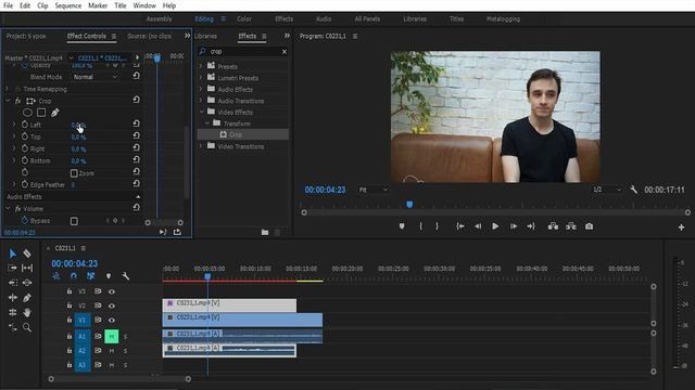 Как Сделать Двойника На Видео! Урок Premiere Pro смотреть онлайн