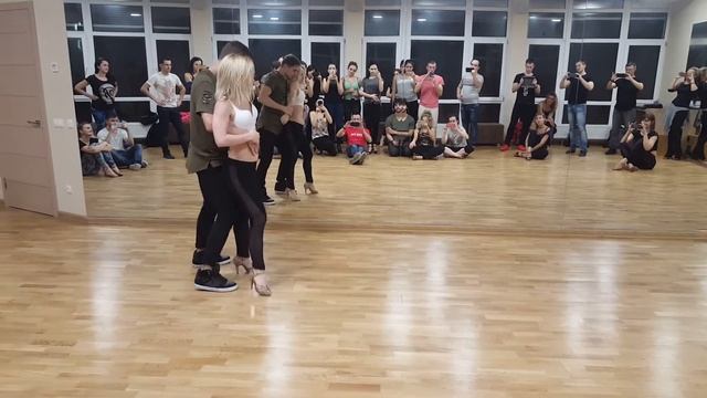Workshop bachata sensual Sergii & Anna смотреть онлайн