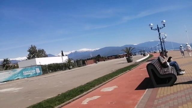 Адлер.Сириус.Имеретинская набережная. Город-отель. 04.23. Путешествие в одиночку ?. смотреть онлайн