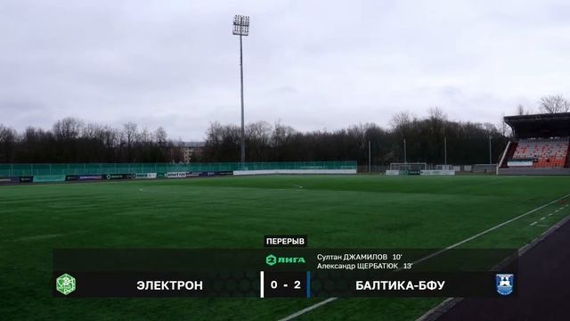 09.11.2022 Live | Вторая лига | ФК Электрон - ФК Балтика-БФУ смотреть онлайн