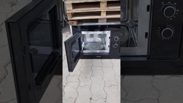 gorenje горенье встраиваемая микроволновая печь б/у чёрная