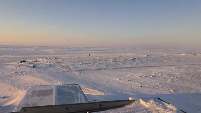 Диксон. Панорама с нового цеха ЖБИ. 17.04.2020 смотреть онлайн