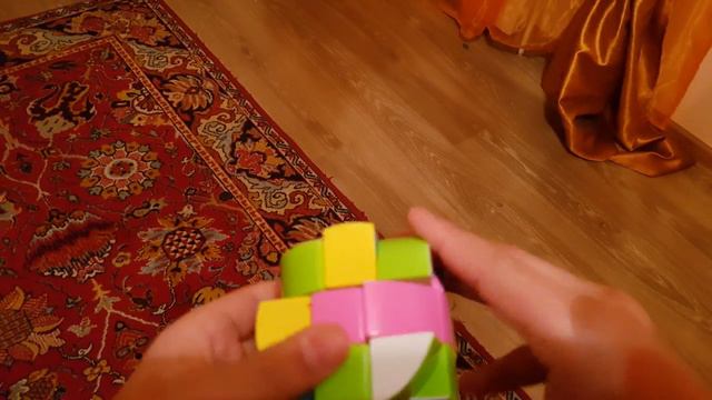 Как собрать цилиндр рубика или бочку рубика смотреть онлайн