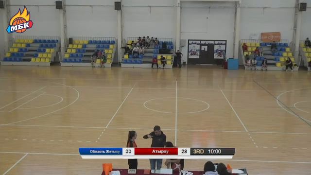 🏀Весенний ЧРК среди юношей 2009 - 2010 г.р. : Область Жетысу - Атырау (02.04.2023) смотреть онлайн