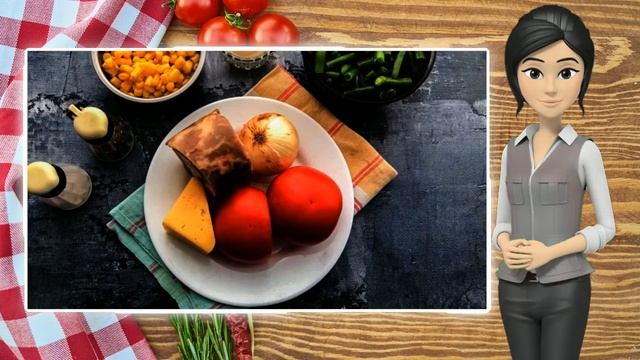 Салат Невский со стручковой фасолью