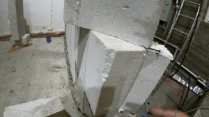 Газобетон на клей-пену подробно, тест прочности шва
