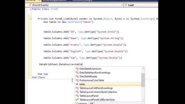 Visual Basic.net: how to Specify Default Values for New Rows in the Windows Forms DataGridView смотреть онлайн