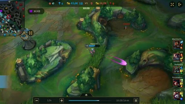 Wild Rift : Kai'sa Q Build "Королева Ерли гейма" смотреть онлайн