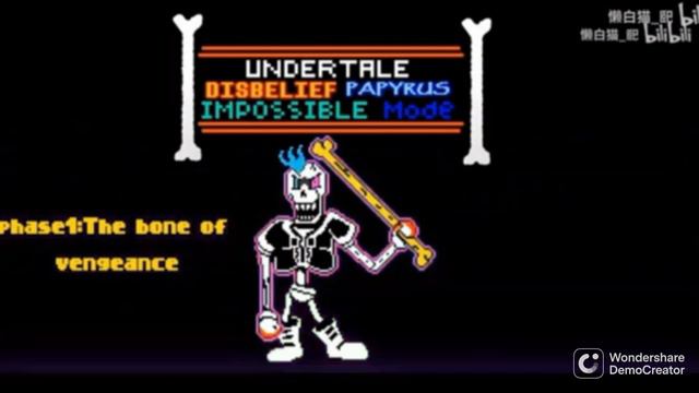 Disbelief Papyrus impossible mode Phase 1 ost смотреть онлайн