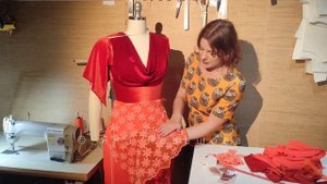 Шью платье на день рождения. Рассказываю свою задумку, идею, как к этому пришла