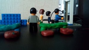 Лего мультик "Школьник получил 4 двойки в четверти"