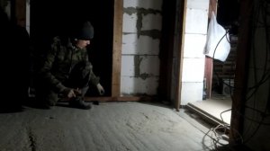 Черновой пол из фанеры, лаг и керамзита. Часть 2 - шаблон и лаги