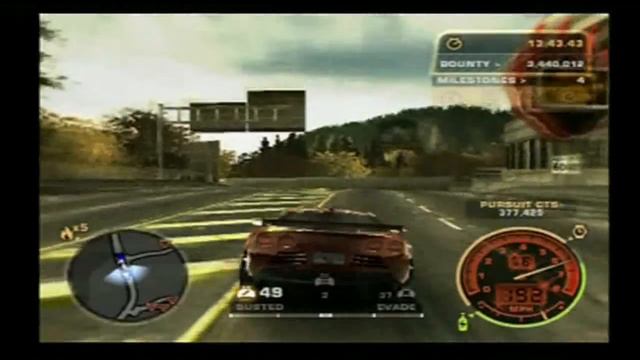 NFS Most Wanted - My Custom Corvette C6 Pursuit Moments смотреть онлайн