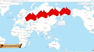 КАРТА МИРА НЕ НАСТОЯЩАЯ — факты с доказательствами