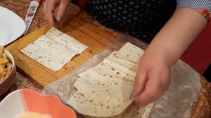 Вкусняшка к чаю из ТОНКОГО ЛАВАША!Быстрый завтрак!