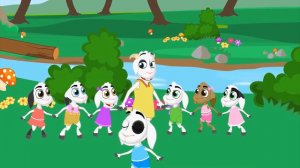 The Wolf and the Seven Little Goats Cartoon & Animation | Bedtime Stories for Kids | Storytime
